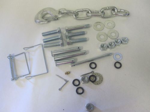 Chain hook shackle &amp; hitch pin hardware kit for sale