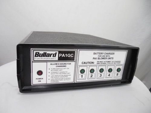 Bullard PA1GC Battery Charger for PA1 Blower Units PA20 NiMh