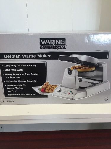 Very Lightly Used WARING Commercial  Belgian Waffle Maker. WW180.