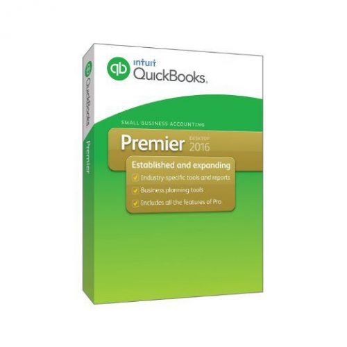 NEW Intuit Quickbooks Premier 2016 - 4 User