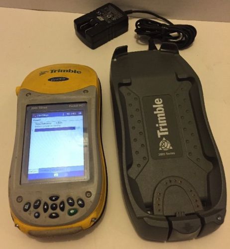 Trimble GeoXM 2005 Series Data Collector with Charger Cradle 60950-50 Geo Xm 2