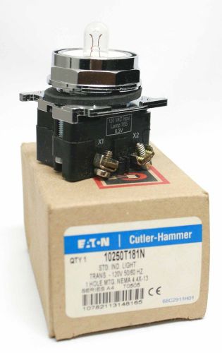 CUTLER HAMMER 10250T181N STD. IND. LIGHT 120V 50/60 Hz *NEW IN A BOX*