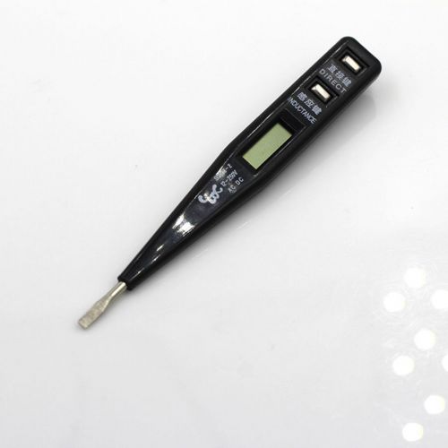 AC DC 12-250V Voltage Detector Sensor Tester Digital Electric Test Meter Pen
