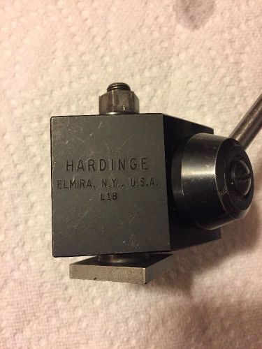 Hardinge l-18 quick change tool post - lathe holder - l18 for sale