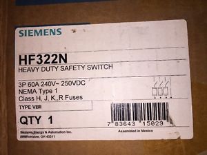 Siemens HF322N Heavy Duty Safety Switch New In Box