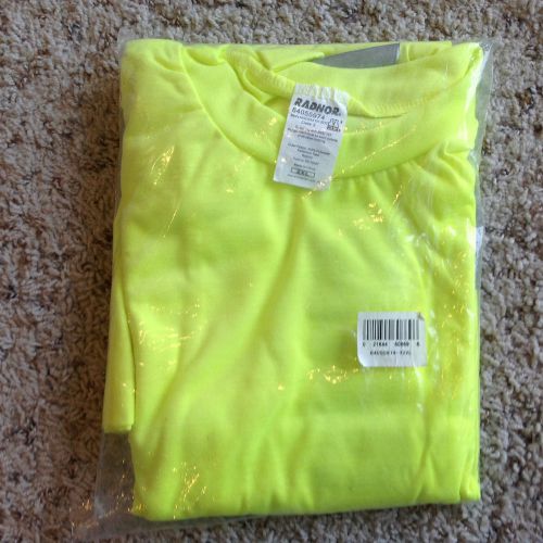 Radnor high visibility pocket t-shirt w/reflective tape - xxl - ansi class 2 for sale