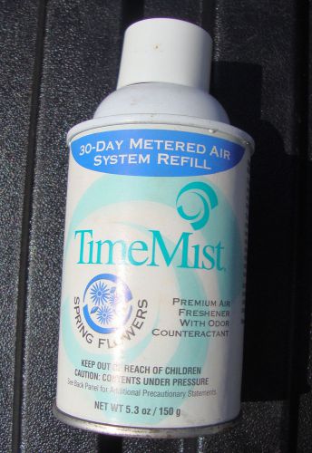 TimeMist Air Freshener Dispenser Refill, Spring Flowers 5.3 Ounce Can