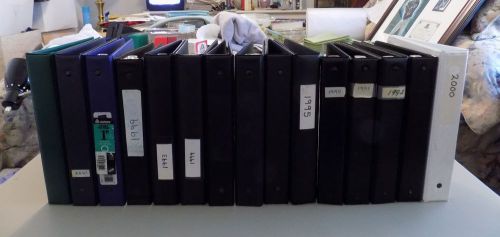 15 office 3-ring notebooks k &amp; m avery mcmillan wilson jones hold 175 pp pockets for sale