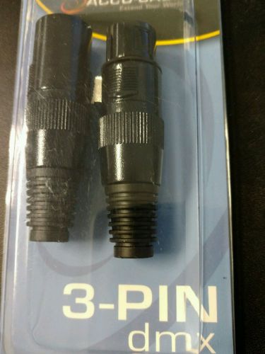 3 pin DMX connector