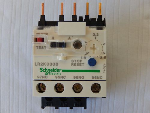Schneider Electric Thermal Overload Relay LC2K0308. NEW