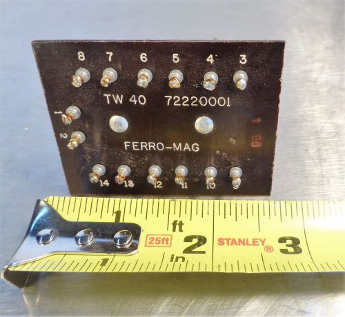 Ferro-Magnetics TW 40 72220001 Transformer