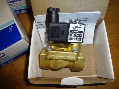 Nib jefferson solenoid valve 2036 series 2 way valve 2036bv06t-24vdc for sale