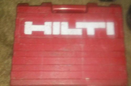 Hilti TE 5 Rotary Hammer Drill.