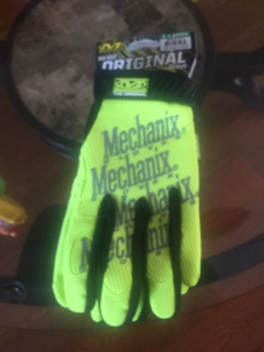 New Mechanix Work Gloves X Large Neon Yellow And Black