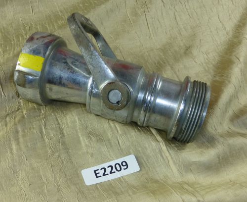 Elkhart brass 2.5 NH inch ball valve for firefighting nozzle