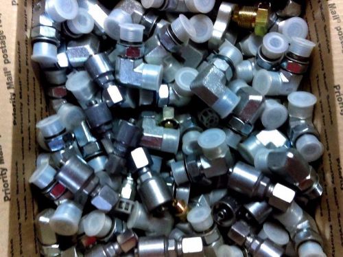 (qty 150) new gates hydraulic hose fitting &amp; adapter bulk wholesale parts lot #5 for sale