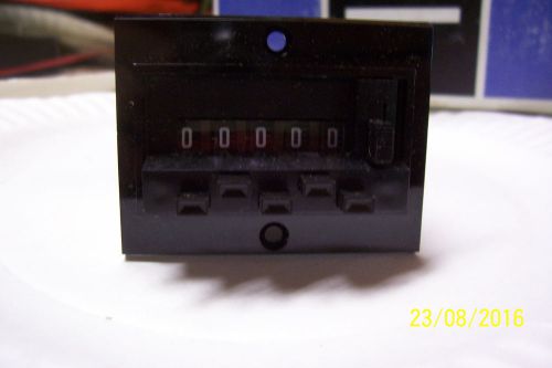 VEEDER-ROOT 744195-226 Electromechanical Predetermining Counter 24 volt 5 digit
