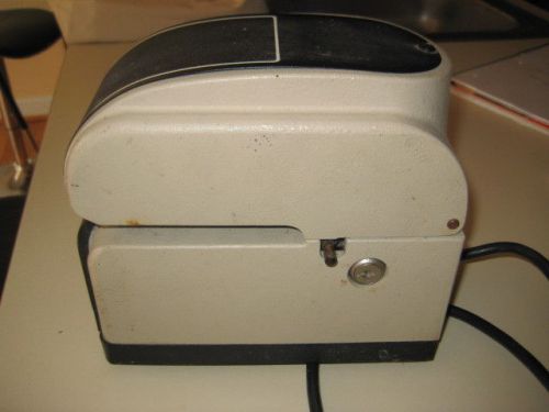 aSimplex HA2G 1601-9101 Mechanical Date &amp; Time Stamp Machine Recorder Embosser