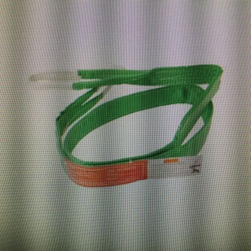 Vestil sl-4-f- 8 polyester lifting sling loop ends  green for sale