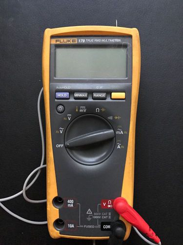 Fluke 179 True RMS Digital Multimeter Tester. Used Fully Working With Leads