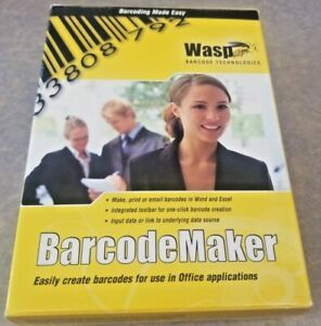 WASP BarcodeMaker Single PC