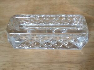 Waterford Crystal Westover Business Card Holder - 5&#034; long x 2&#034; wide