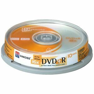 30 Vakoss 16X DVD+R 4.7GB Logo Top