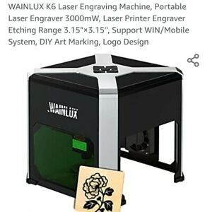 Wainlux K6 Wifi 3D CNC Laser Engraver Engraving Machine Cutting USA SELLER