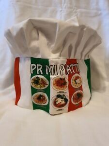 Chef’s HAT from Rome. Lightweight cloth. Primi Piatti on the front