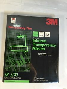 3M IR1170 TRANSPARENCY FILM FOR INFRARED TRANSPARENCY MAKERS 3M 570 SCOTCH 7106