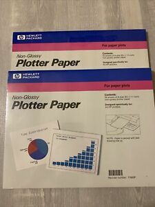 Hewlett Packard HP 17800P Non-Glossy Plotter Paper A-size 8.5x11 SEALED 100Count