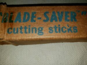 Open Box of 10 Cutting Sticks BLADE SAVER 18&#034;X 1/2.  NO STOCK#.  SEE PICS