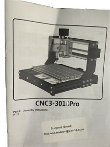 Upgraded CNC 3018 Pro Wood Router GRBL Control Engraving Machine, 3 Axis PCB Mil