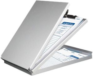 Small Aluminum Redi Rite Storage Clipboard Top Open Clipboard Measure