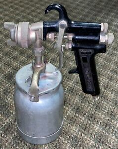 Vintage Paint Spray Gun &amp; Cup BINKS MFG CO Model 7 - FREE SHIPPING