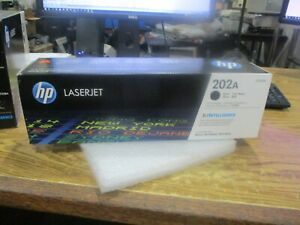 Hewlett Packard:  CF500A  Black Toner Cartridge.  202A.   New Sealed Stock &lt;
