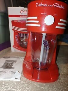 Home Drink Maker Nostalgia Coca-Cola Series Frozen Beverage Station Machine Red
