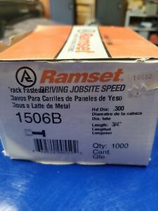 Ramset 1506B 3/4&#034; New - WORKS WITH - Ramset: 721/R25 and more - see description