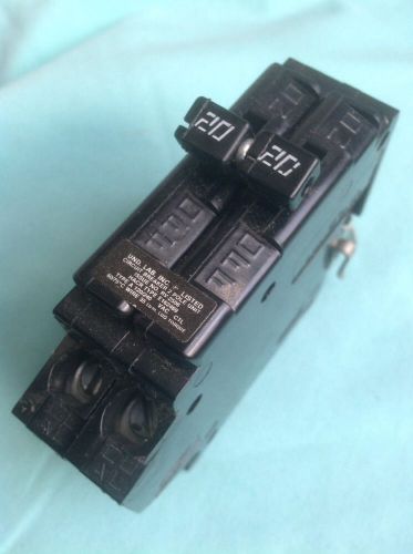 CHALLENGER,CROUSE-HINDS Circuit Breaker C220,A220 - 2 pole 20A , 208/240V- NEW