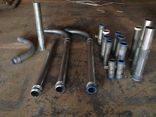 Allied tube emt conduit; 4 inch and 41/2 inch various lengths, steel, galvanized for sale