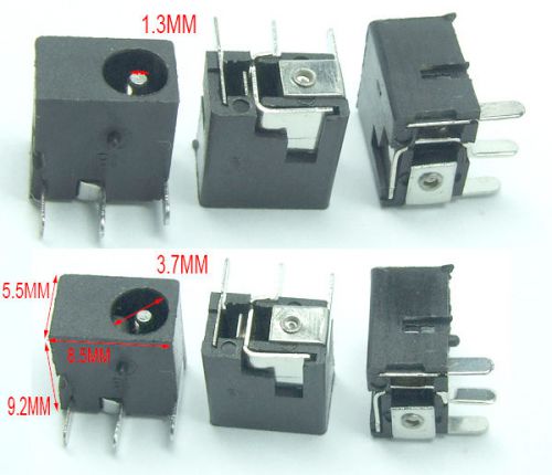 20PCS PCS 3.5mm X 1.3MM DC Charger socket Female jack PCB Power Plug soldering