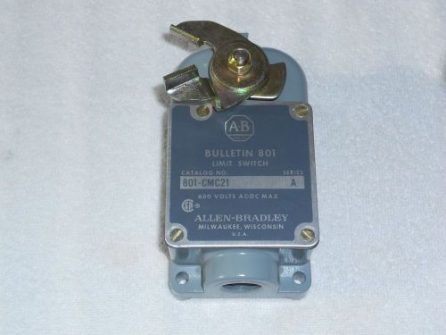 Allen-Bradley Bulletin 801 Limit Switch 801-CMC21 - NEW/Old Stock!