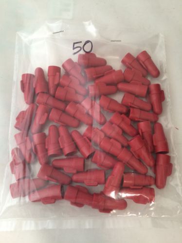 50 18-8 Awg RED Ideal BT2-500JR Wire Wing Nuts 600v  50 pcs bag