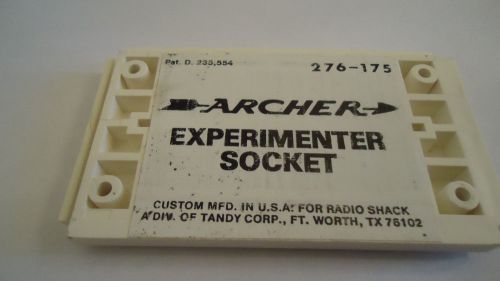 Archer Tandy Radio Shack Experimenter Socket 276-175 NOS  FREE SHIPPING!!!