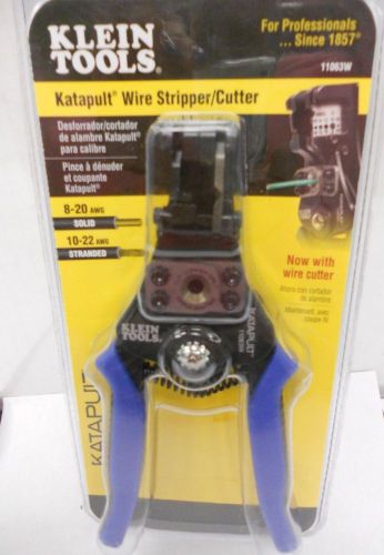New Klein 11063W Katapult® Wire Stripper/Cutter