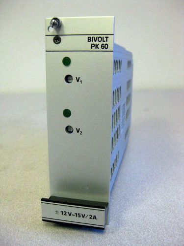 Reduced!!! - vero bi volt pk60 +/-12-15 volt power supply 116-010022a eurocard for sale
