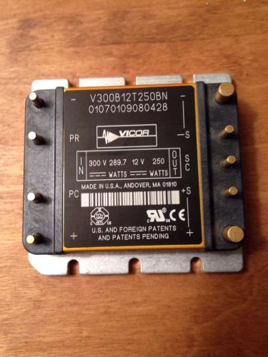 Vicor v300b12h250bn power converter for sale