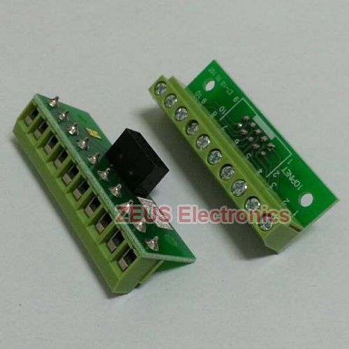 ADAPTER - 10 Female PIN HEADER Breakout to 10 TERMINAL