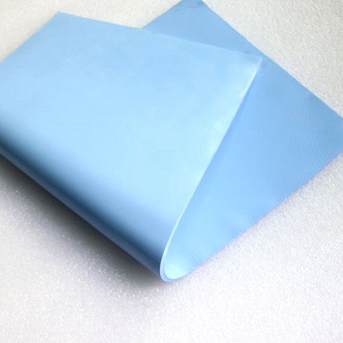 Blue 400*200*4.0mm silicone thermal pad cpu computer chip  led laptop heatsink for sale