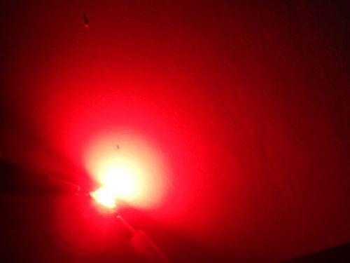 5pcs 1Watt 1W Red Super bright 50Lm LEDs Lamp LED,RL1